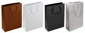 Medium Matt Laminated Rope Handle Paper Bags-25x34x10cm